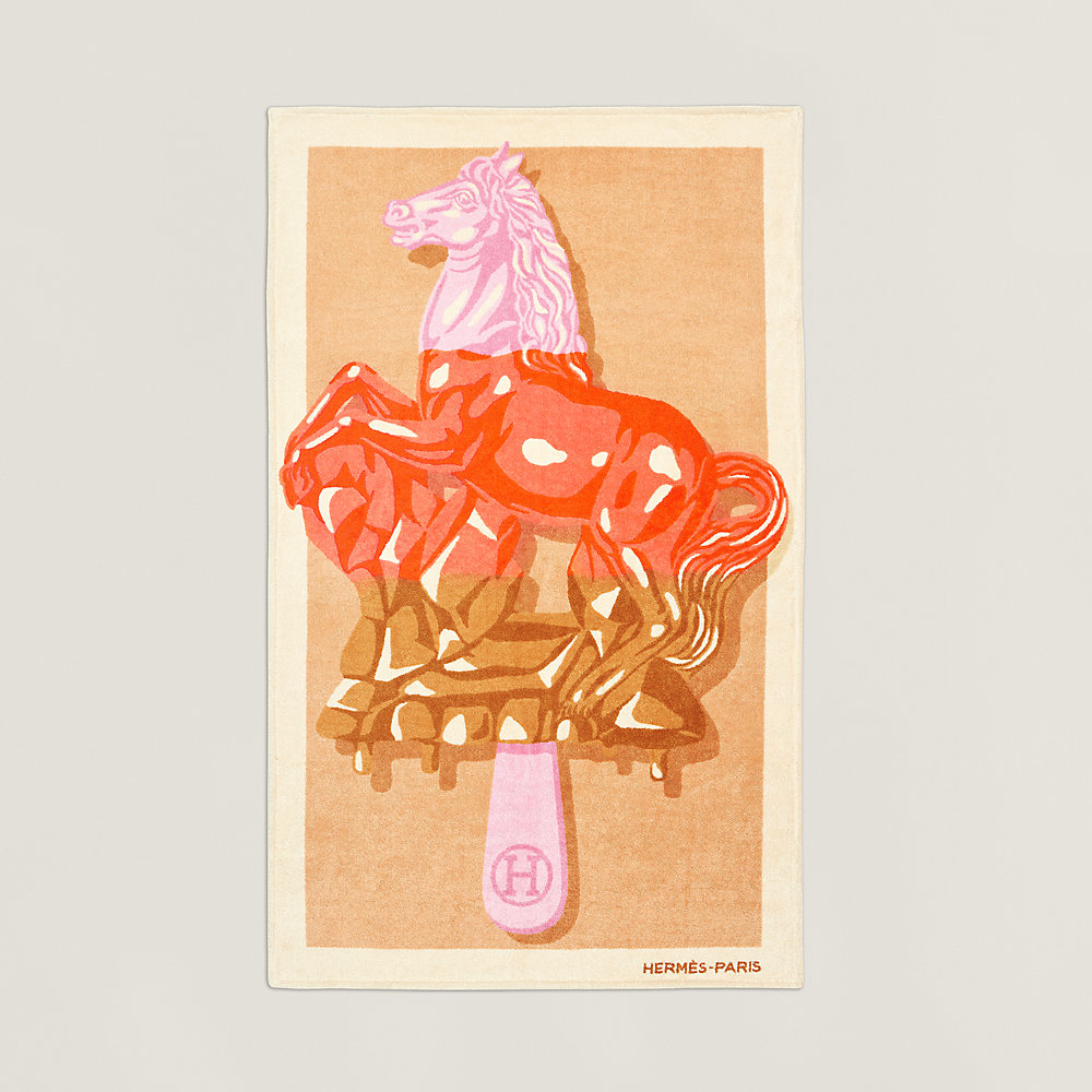 【インパクト抜群♪】HERMES ビーチタオル Succulent Sultan succulent-sultan-beach-towel--